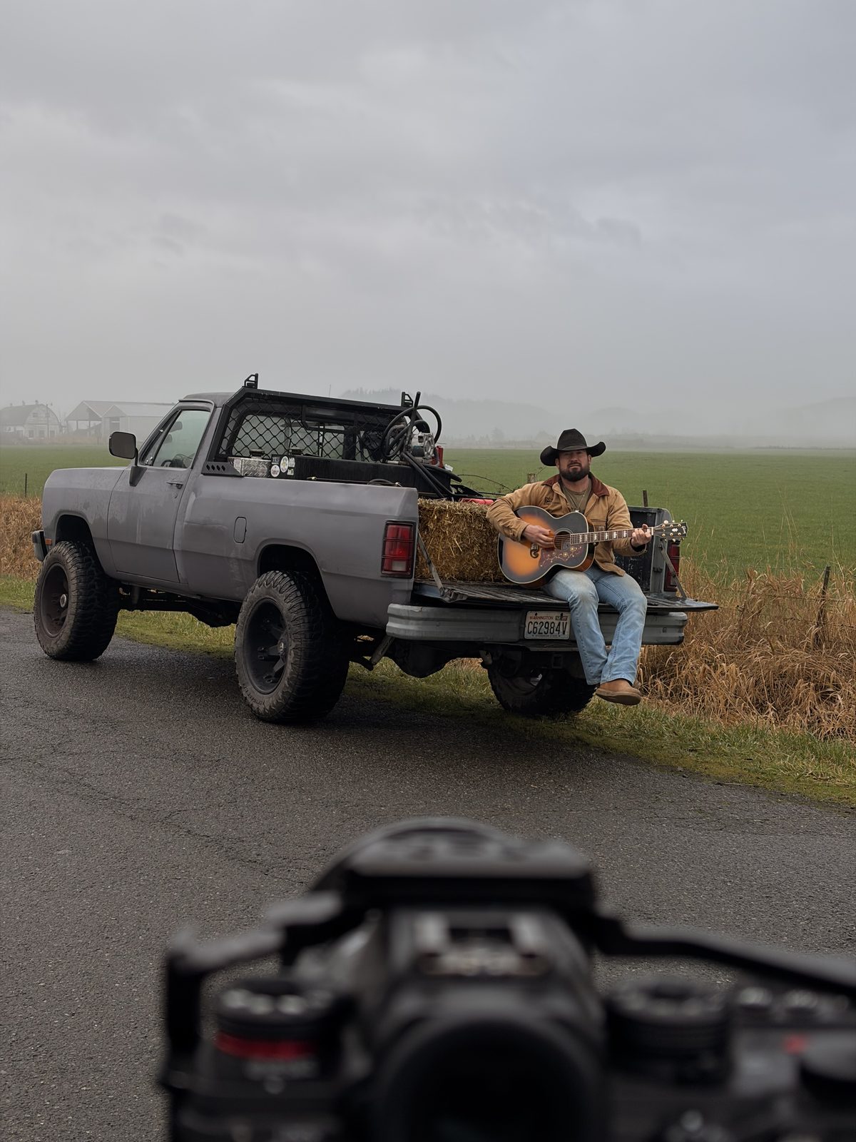 Behind the scenes photo