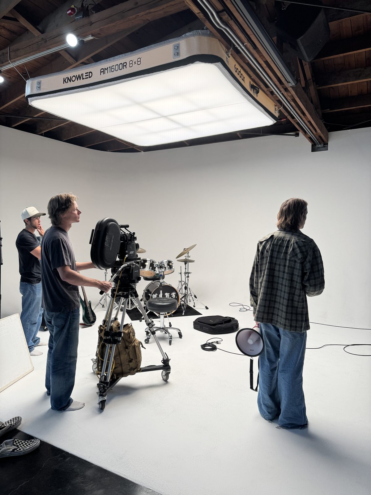 Behind the scenes photo