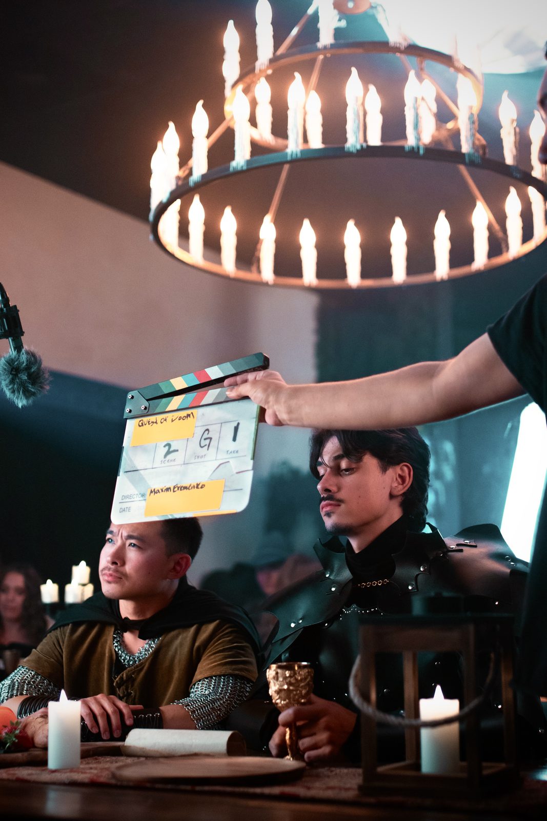 Behind the scenes photo